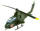 купити: Модель для збирання Вертолет AH-1S Cobra (зеленый). Сборная модель из картона