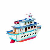 купити: Модель для збирання Кораблик. Збірна іграшка з картону