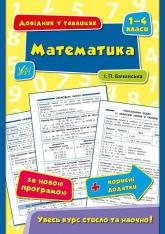 купити: Книга Математика. 1-4 класи