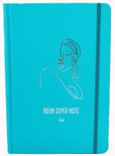 buy: Notebook Блокнот "Neon silver note" blue, А5