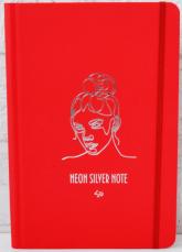 купить: Блокнот Блокнот "Neon silver note" red, А6