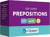 купити: Книга Картки для вивчення - Prepositions 105 карток