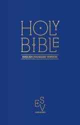 buy: Book Holy Bible: English Standard Version (Esv) Anglicised Pew Bible (Blue Colour)