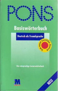 купить: Книга PONS Basisworterbuch Deutsch als Fremdsprache. Словник базової лексики німецької мови