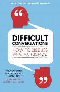 buy: Book Difficult Conversations. How to Discuss What Matters Most