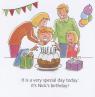 купити: Книга Перша англійська з Nick & Lilly. Nick's birthday зображення2