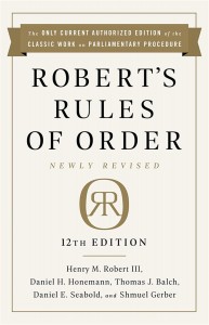 купити: Книга Robert'S Rules Of Order Newly Revised. 12Th Edition