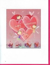 купить: Книга Открытка With Love.  Happy Valentine`s Day